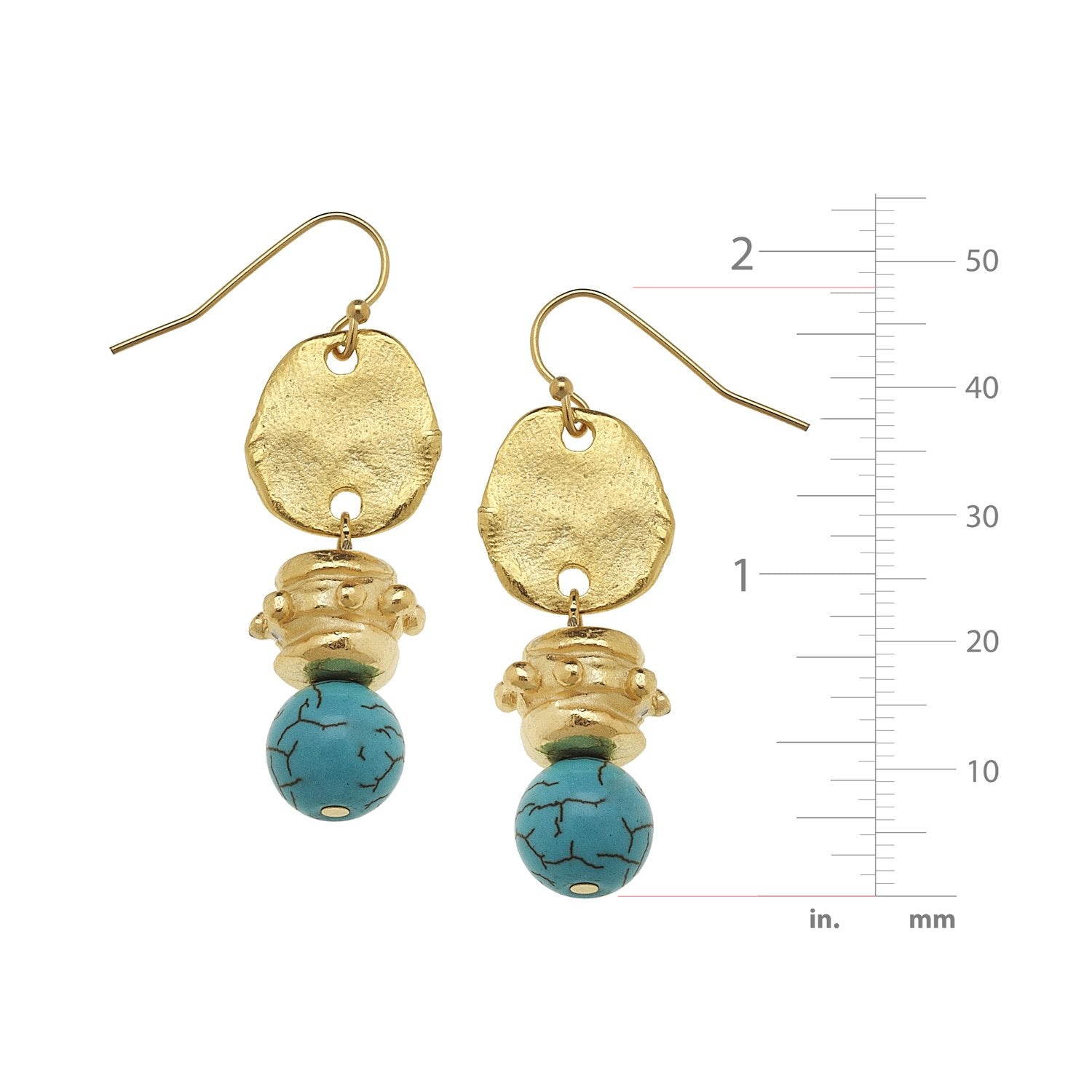 Turquoise Bentley Earrings