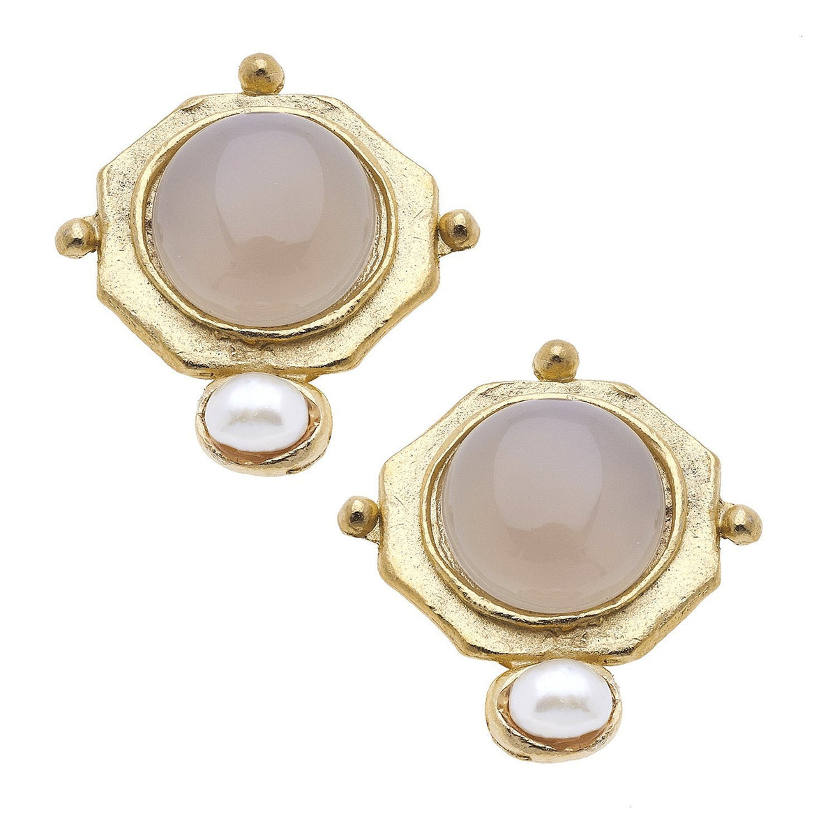 Moonstone + Clip Back