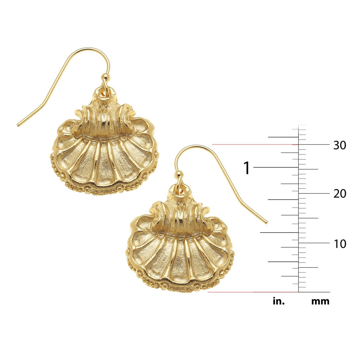Scallop Earrings