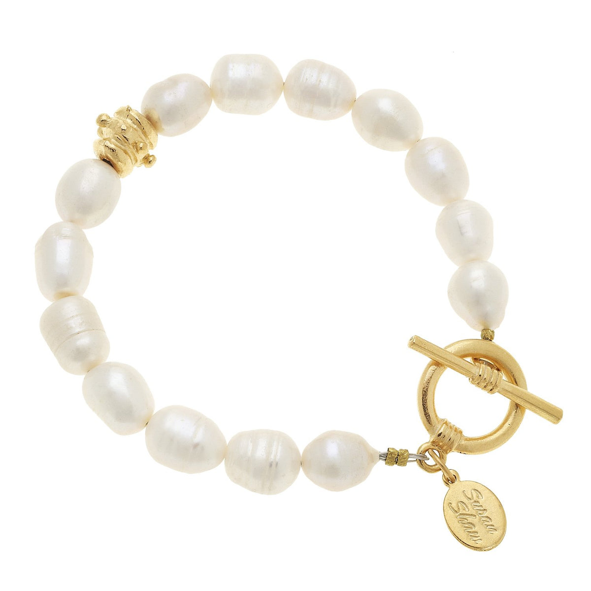 Susan Shaw Genuine Pearl Bracelet