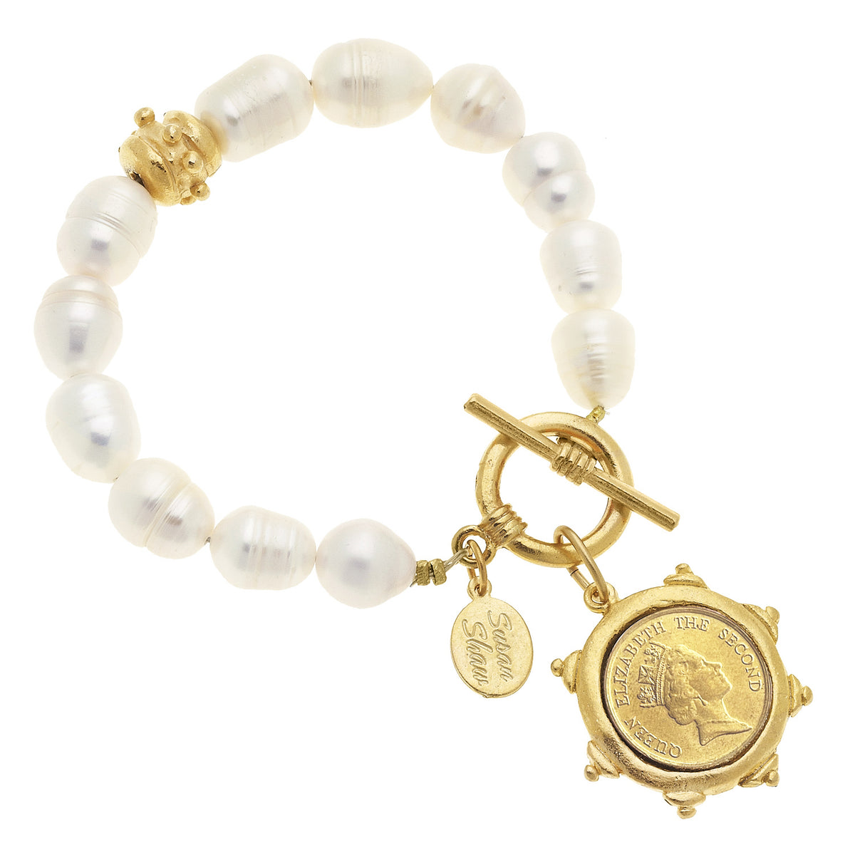 Ralph lauren pearl on sale bracelet