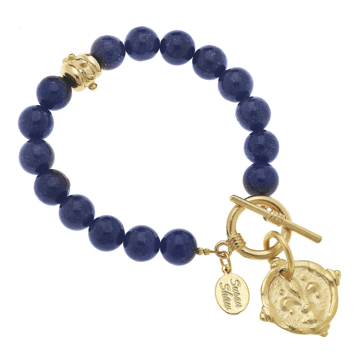 Fleur de lis charm on sale bracelet