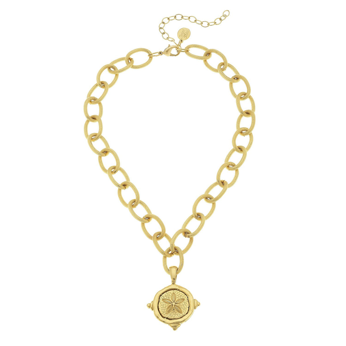 Sand Dollar Pendant Necklace