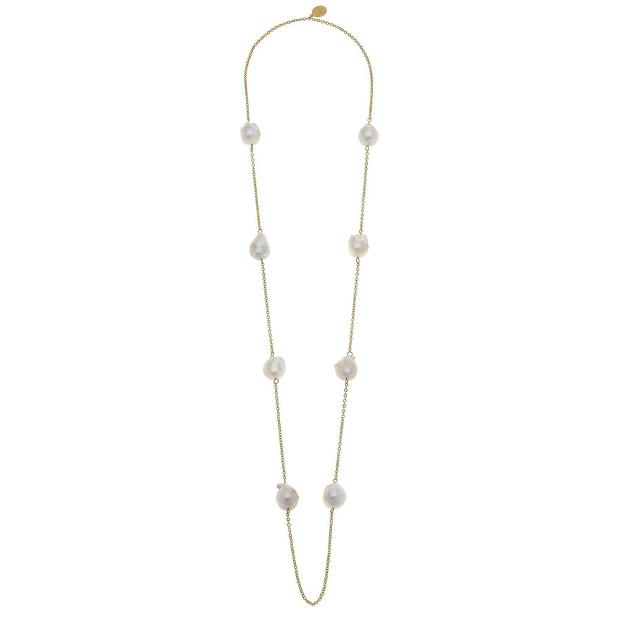 Baroque Pearl Layering Necklace