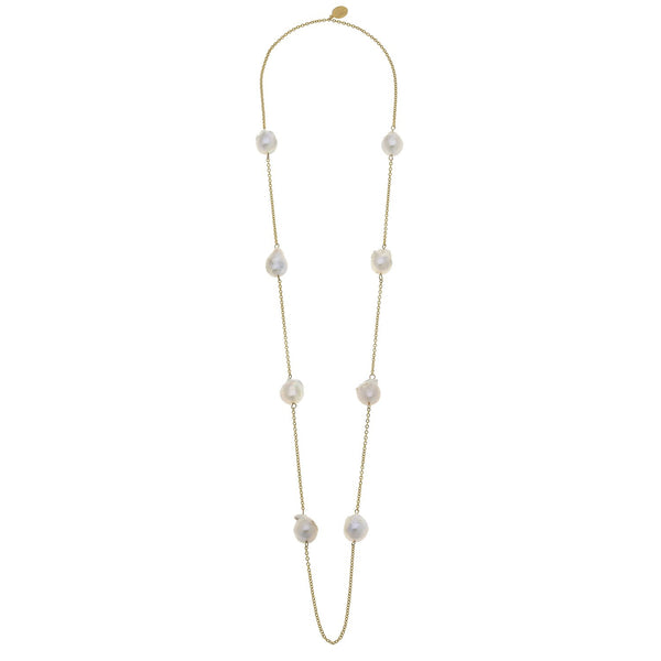 Baroque Pearl Layering Necklace