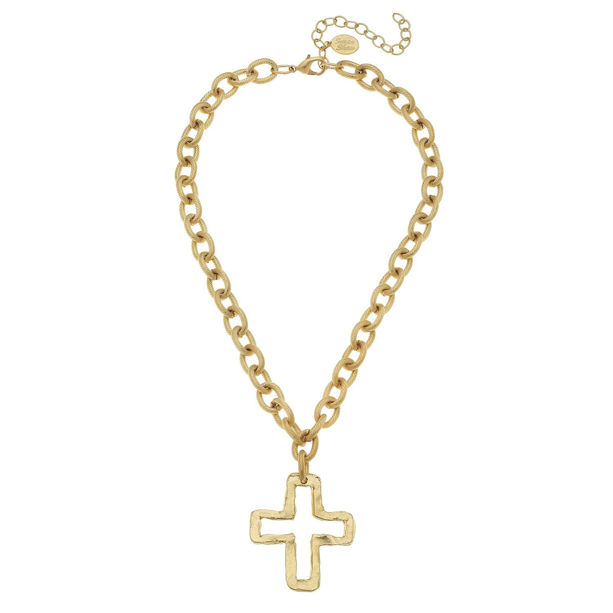 Brilliance Fine Jewelry Gold-Filled Cross Pendant, 24