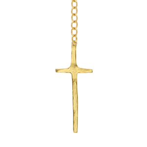 Cross Lariat Necklace