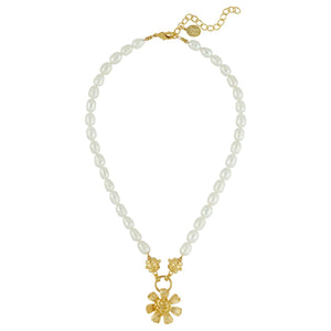 Buttercup Pearl Necklace