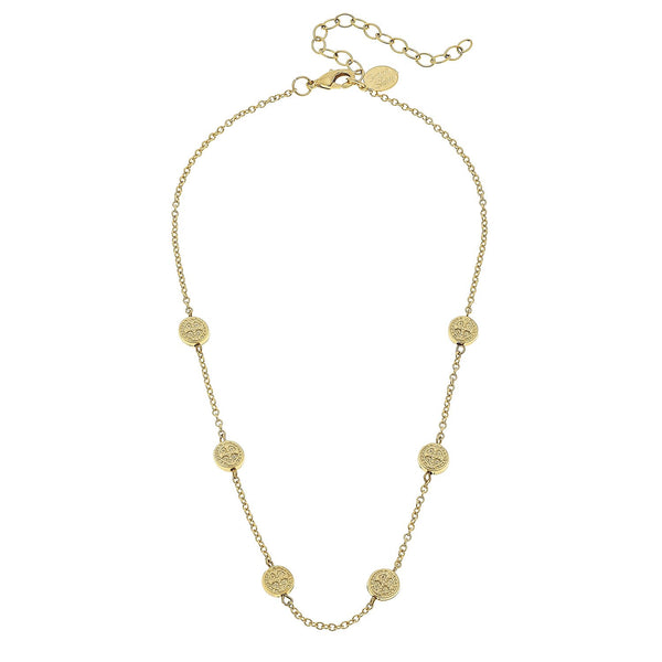 Dainty St. Benedict’s Coin Necklace