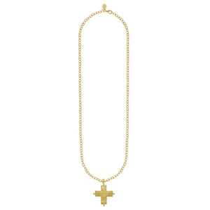 Long Jerusalem Cross Necklace