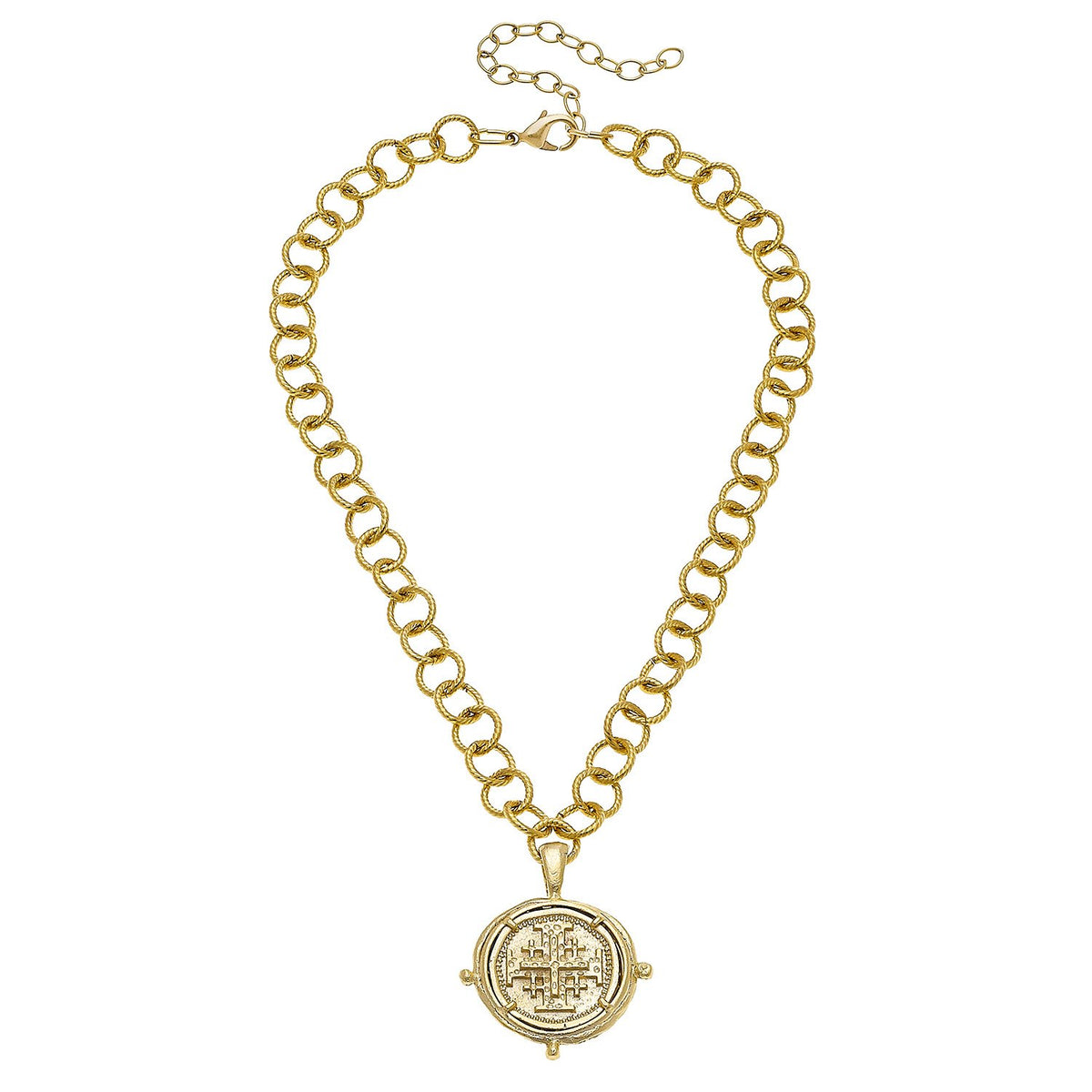 Hello Medallion Necklace outlet