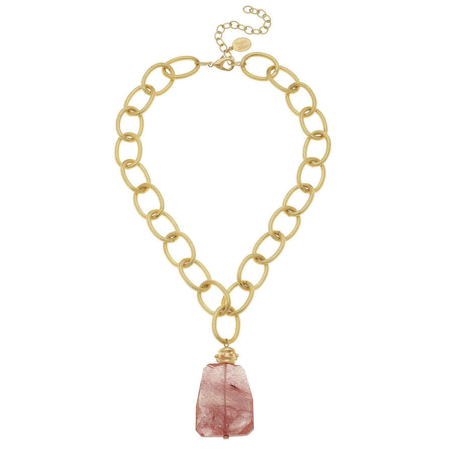 Elizabeth Quartz Necklace