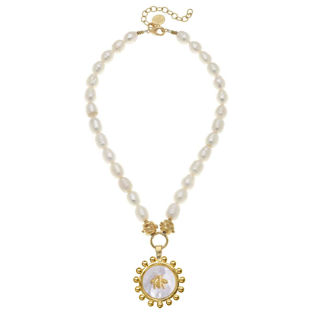 Bee store pearl necklace