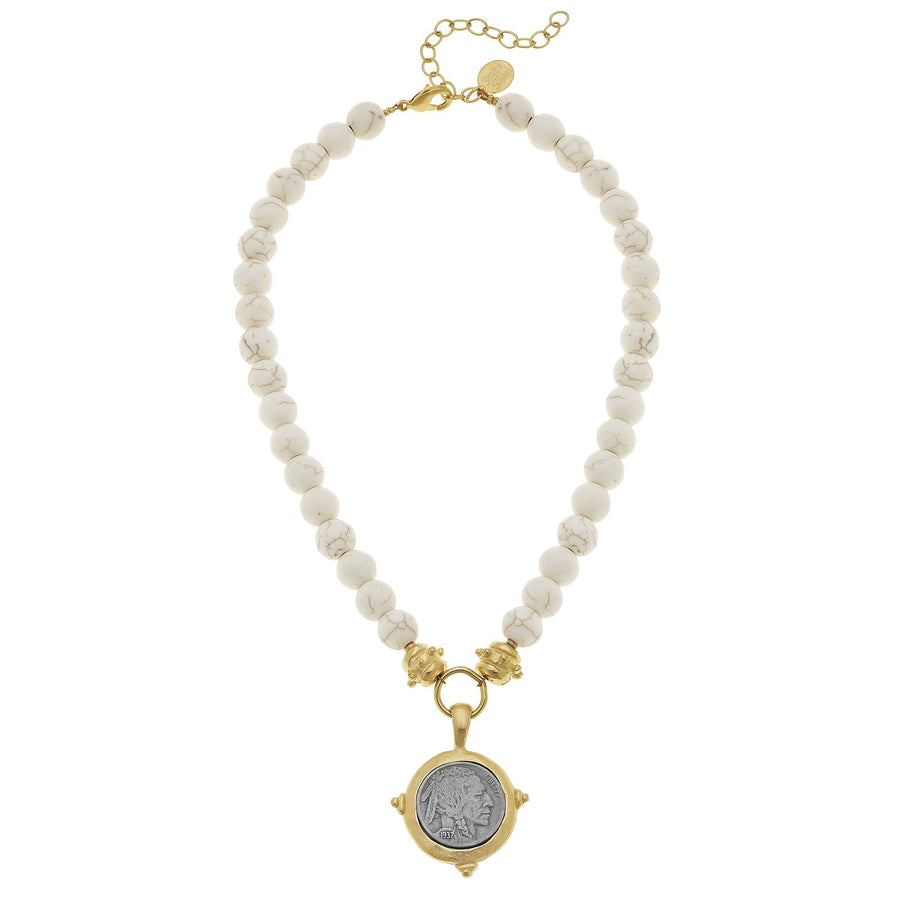 American Indian Nickel Necklace