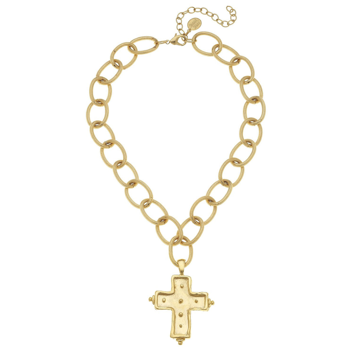 Susan Shaw Cross Toggle Necklace