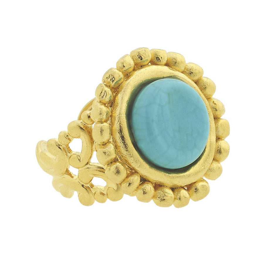 Turquoise Cab Ring