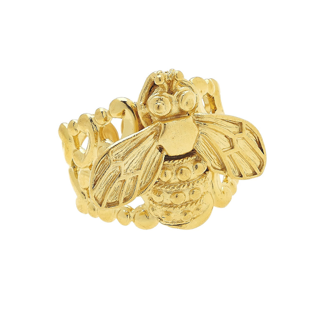 Gold bumble bee on sale ring