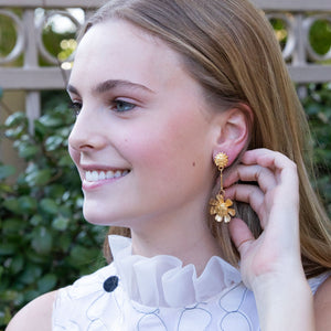 Buttercup Chain Drop Earrings