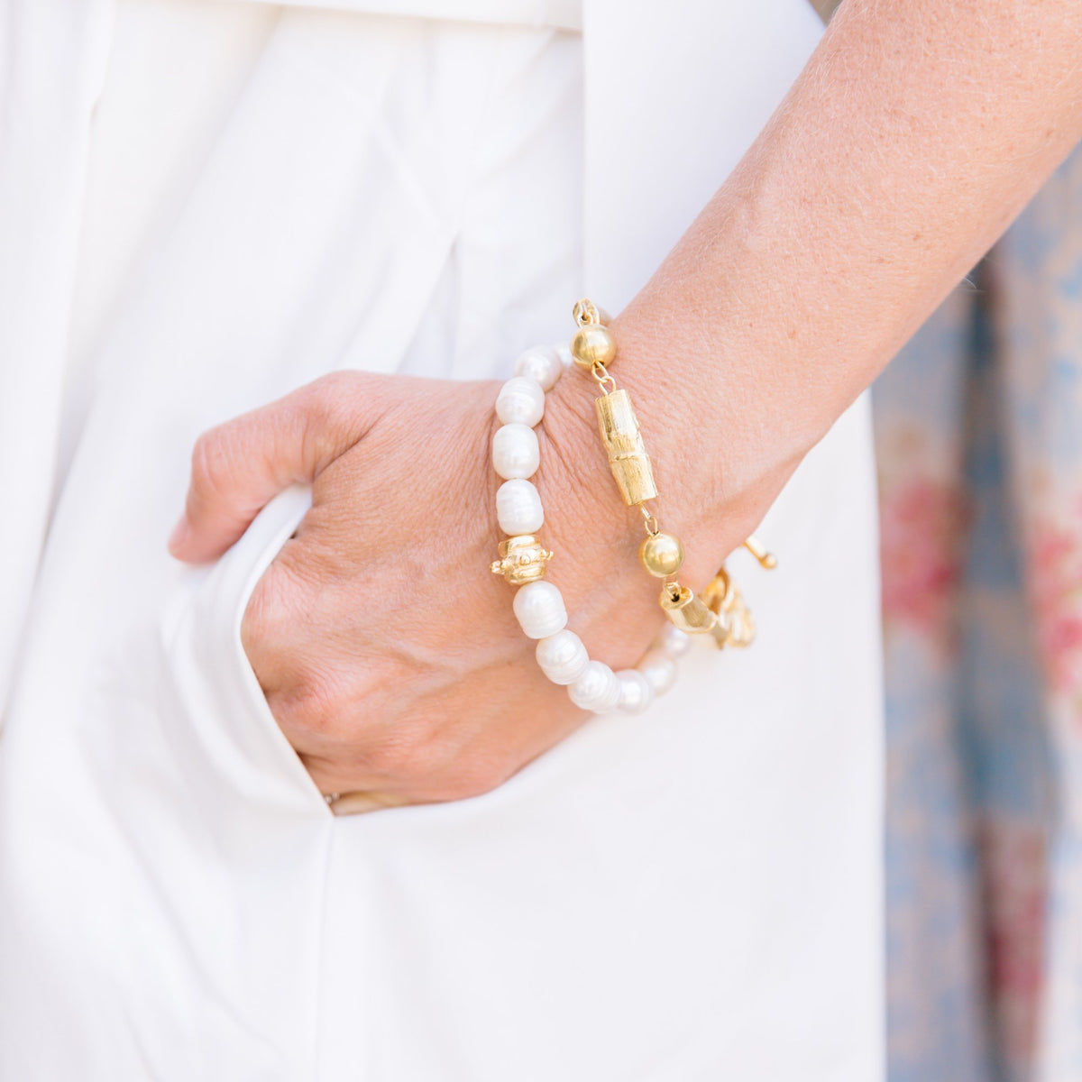 Bamboo Toggle Bracelet - Susan Shaw