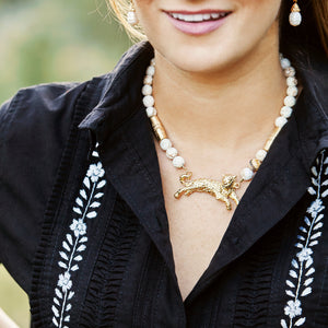 Leopard Agate Necklace