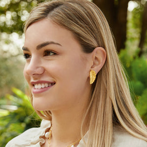 Laurel Leaf Studs