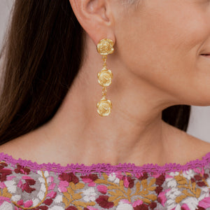 Rose Tier Earrings