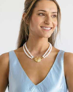 Laudomia Pearl Necklace