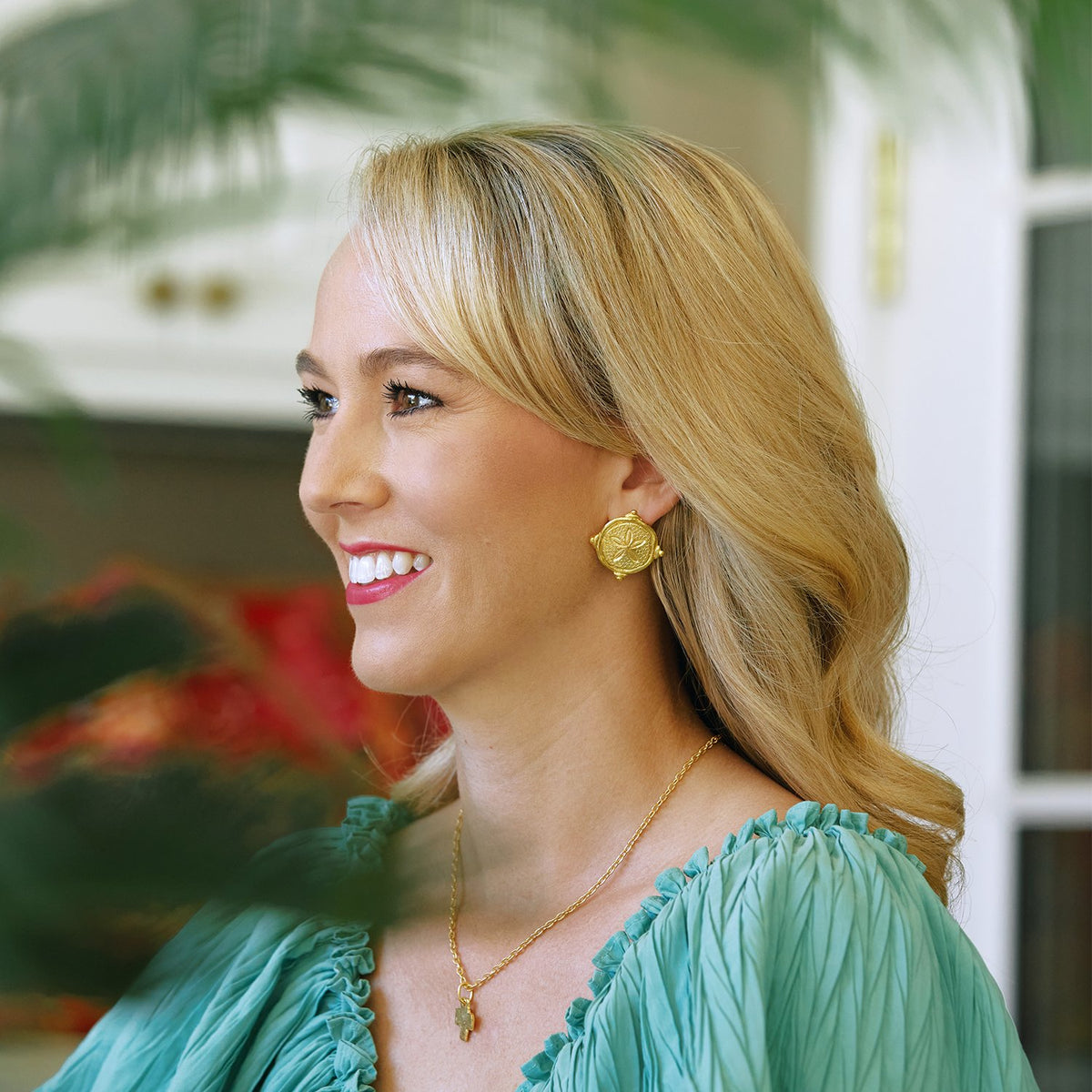 Sand Dollar Intaglio Studs