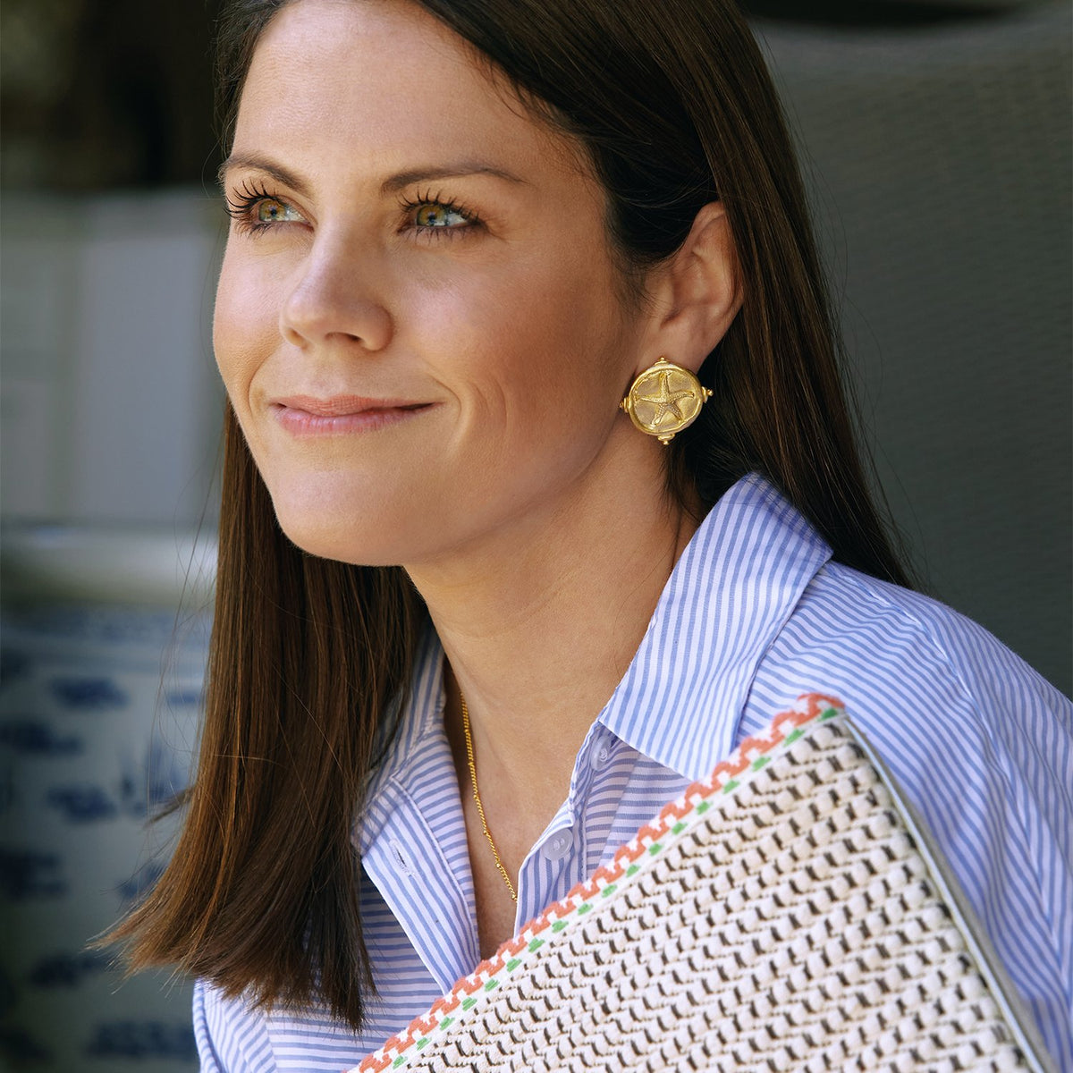 Starfish Intaglio Studs