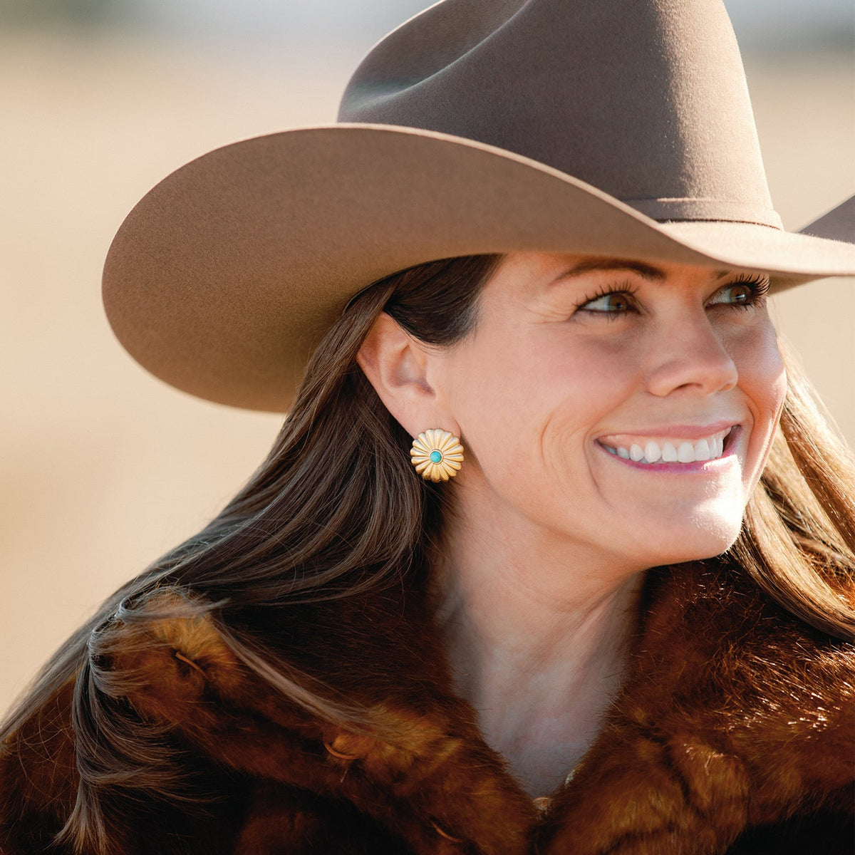 Turquoise Connie Studs